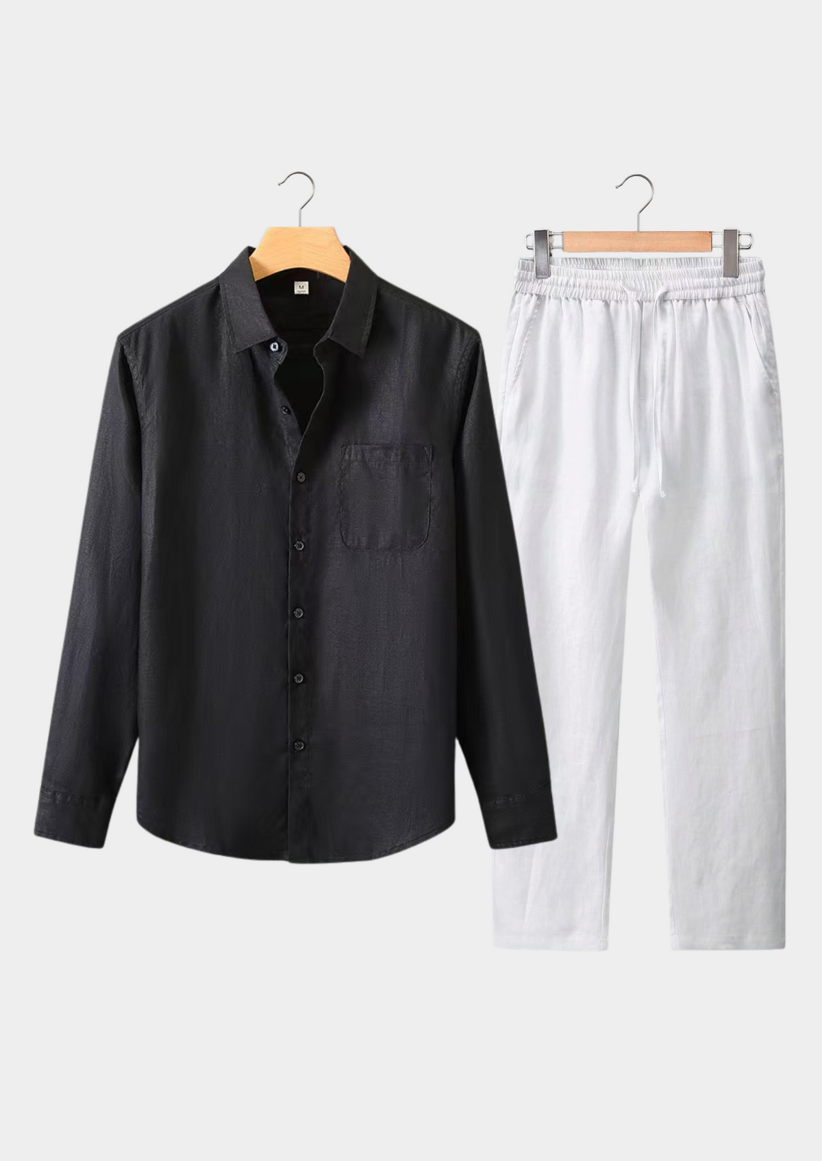 Dolcevita Longsleeve Summer Set - Black/white | Apuro