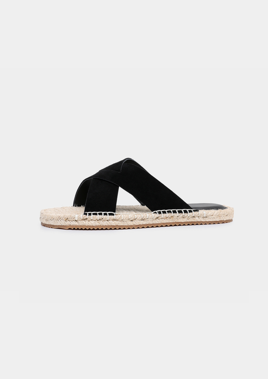 Black Resort Sandal | Apuro