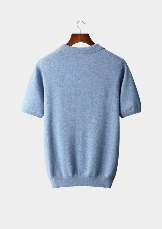 Premium Cashmere Classic Polo Shirt | Apuro
