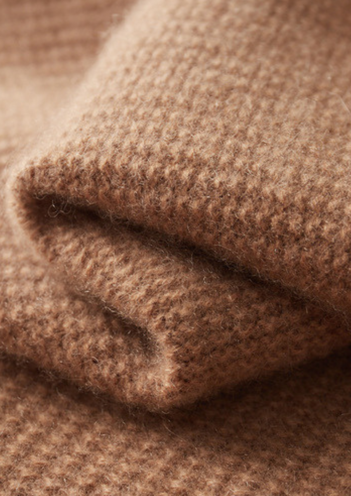 Pure Cashmere Mustard Ribbed Zip Cardigan | Apuro