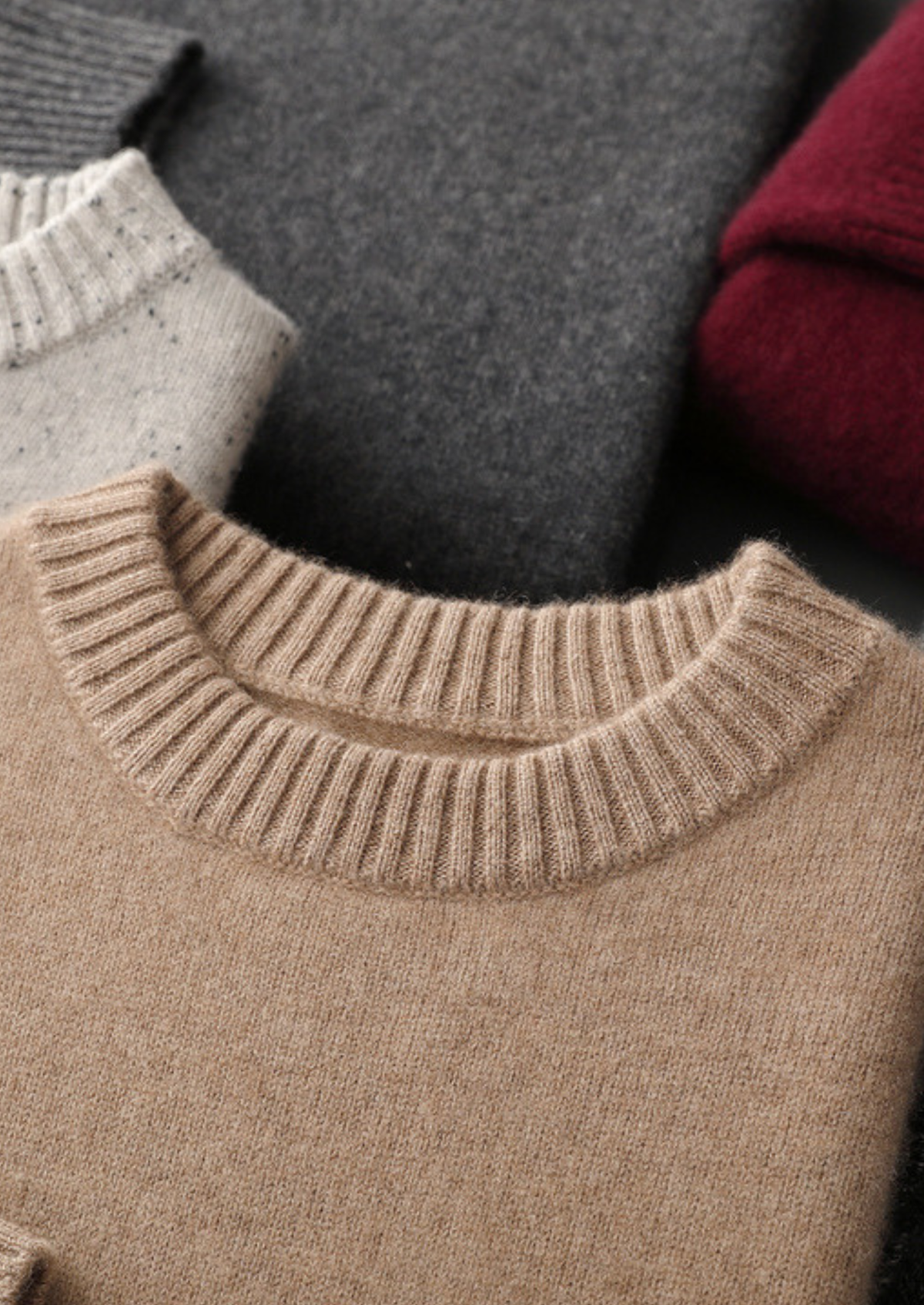 Pure Cashmere Navy Blue Essential Crewneck | Apuro