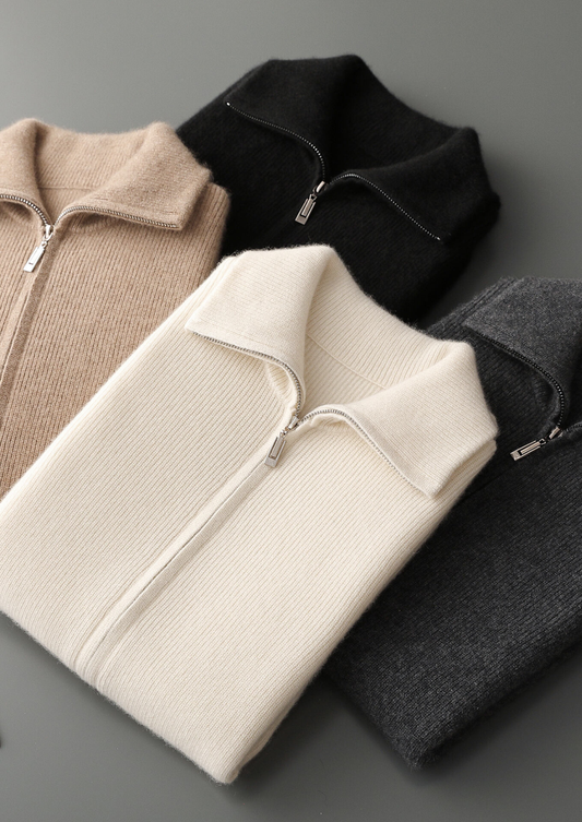 Pure Cashmere Beige Body Warmer Vest | Apuro