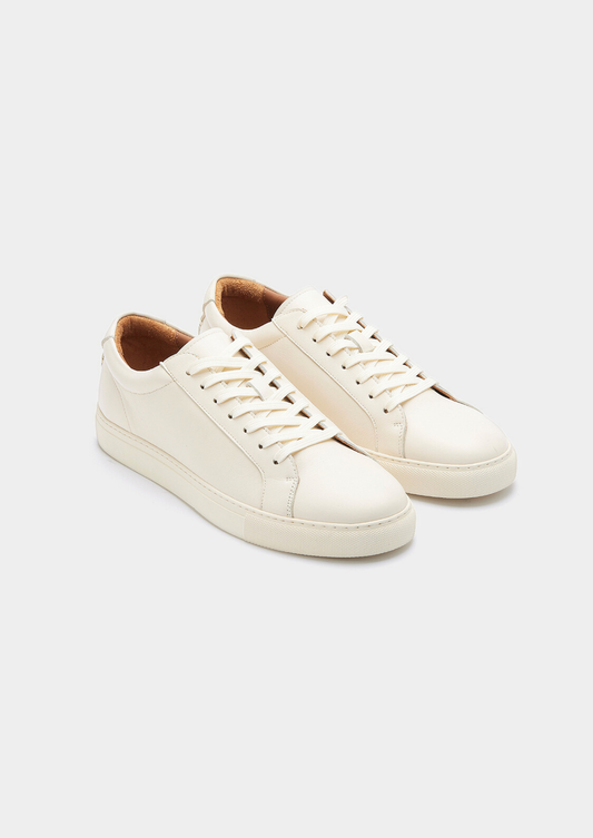 Ivory Essential Leather Sneaker | Apuro