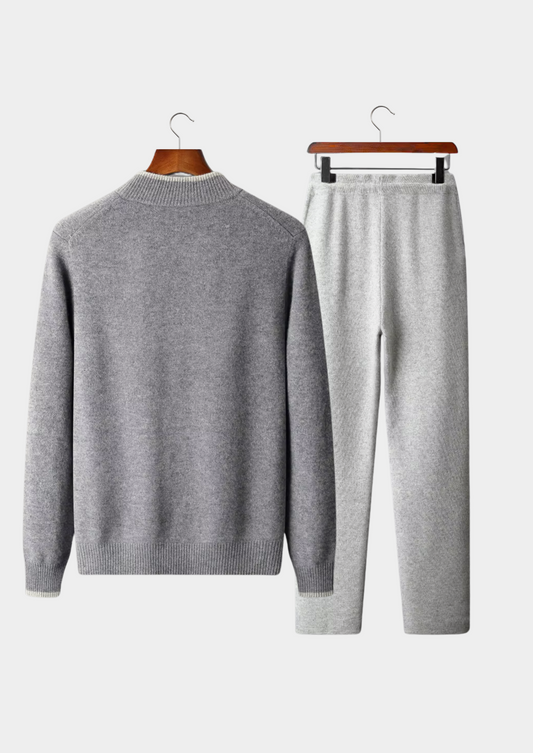 Pure Extra-Fine Merino Wool Two Tone Set | Apuro