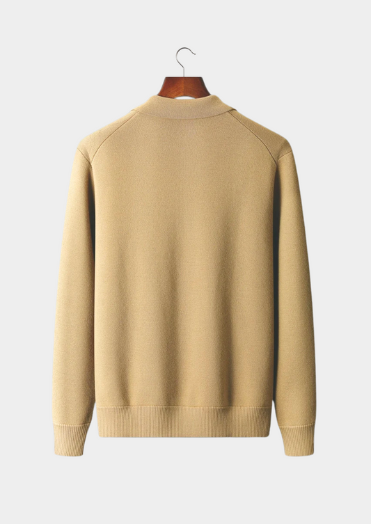 Pure Extra-Fine Merino Wool Button Overshirt | Apuro