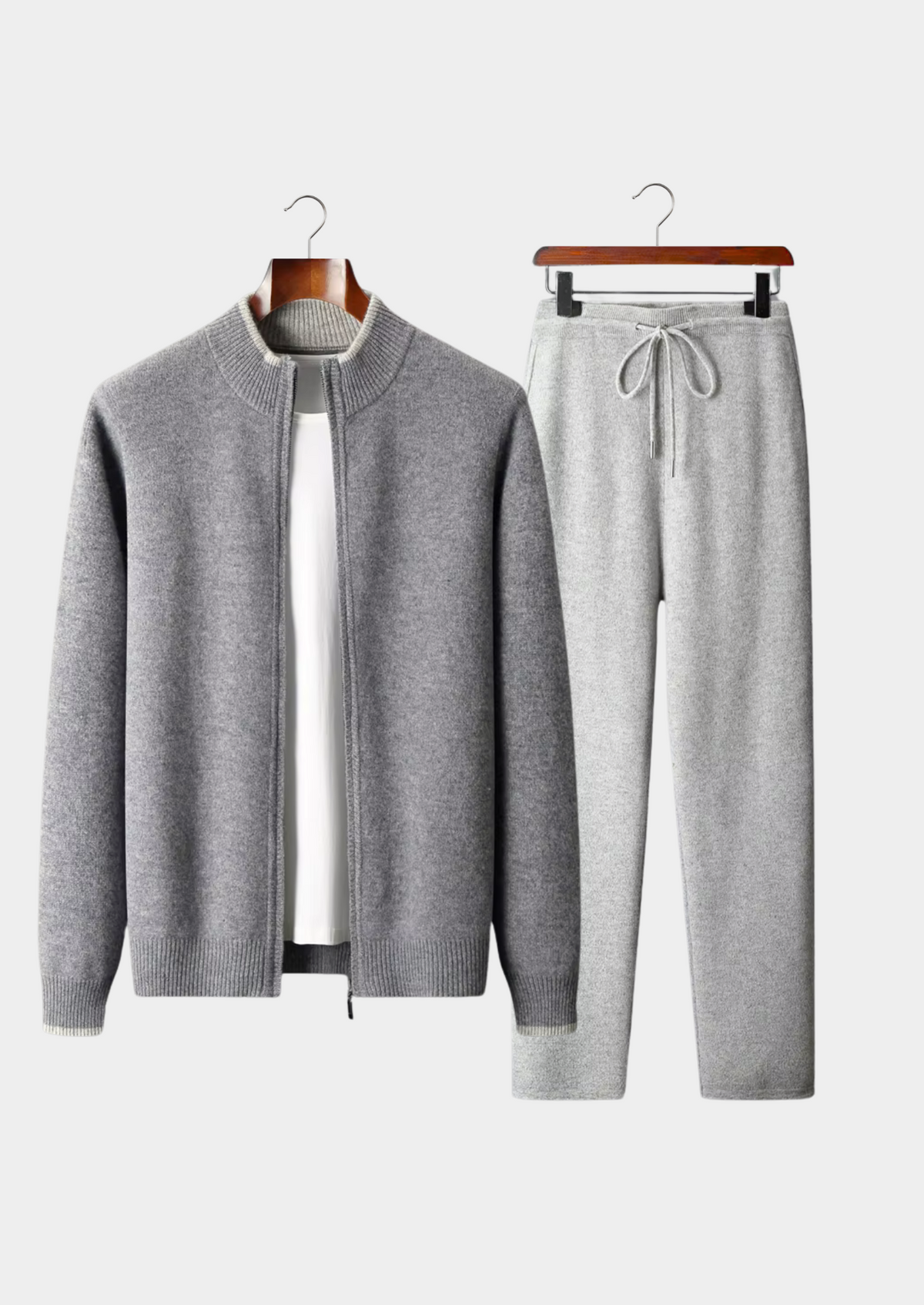 Pure Extra-Fine Merino Wool Two Tone Set | Apuro