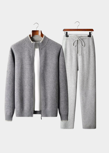 Pure Extra-Fine Merino Wool Two Tone Set | Apuro
