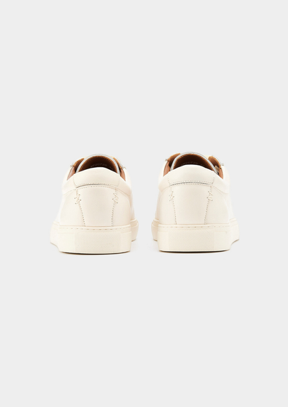 Ivory Essential Leather Sneaker | Apuro