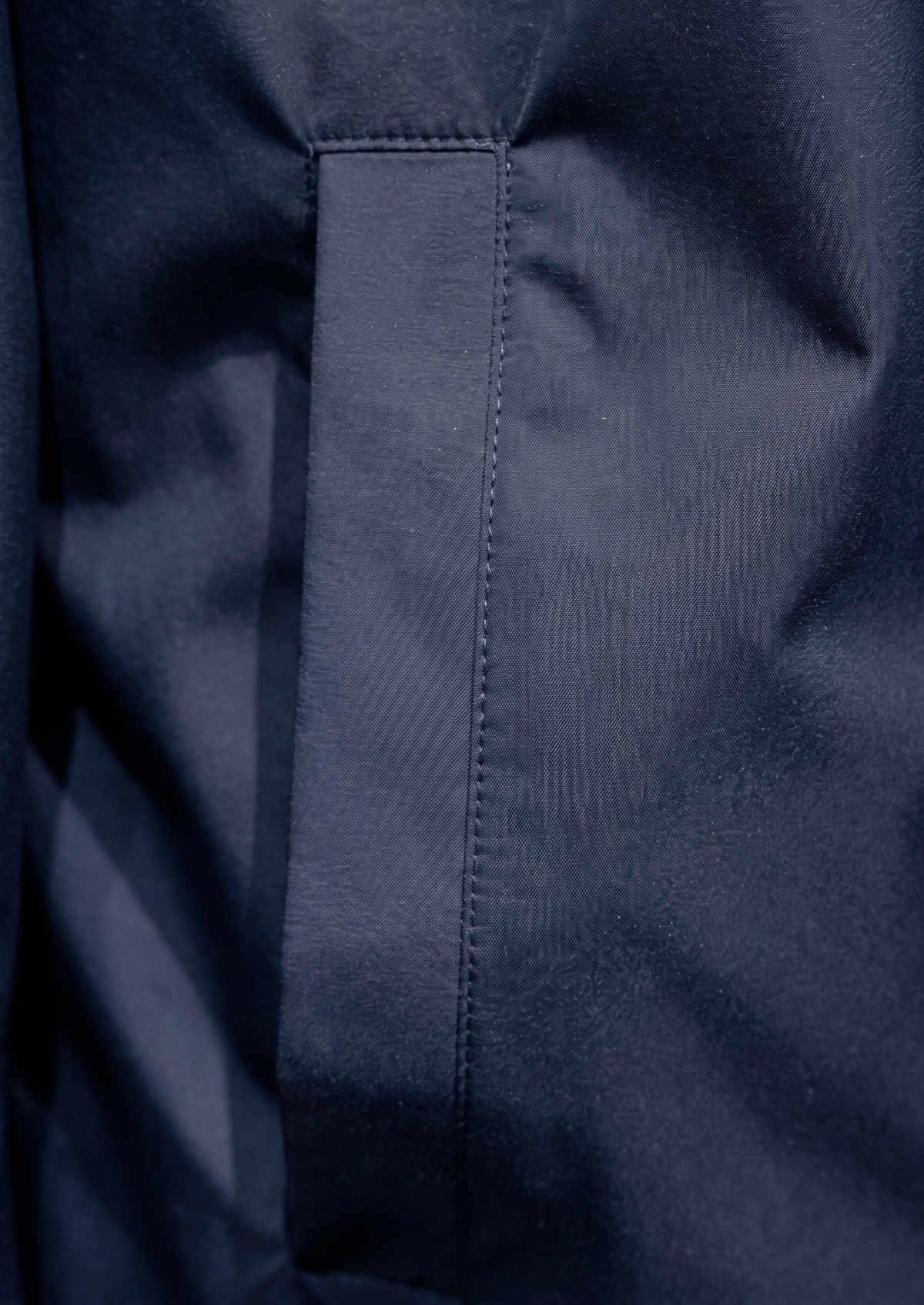Navy Blue Technical Windbreaker Jacket | Apuro