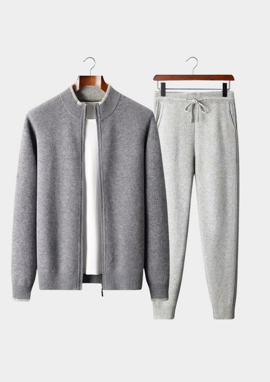 Pure Extra-Fine Merino Wool Two Tone Set | Apuro