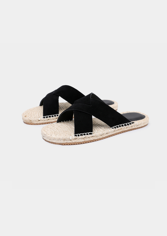 Black Resort Sandal | Apuro