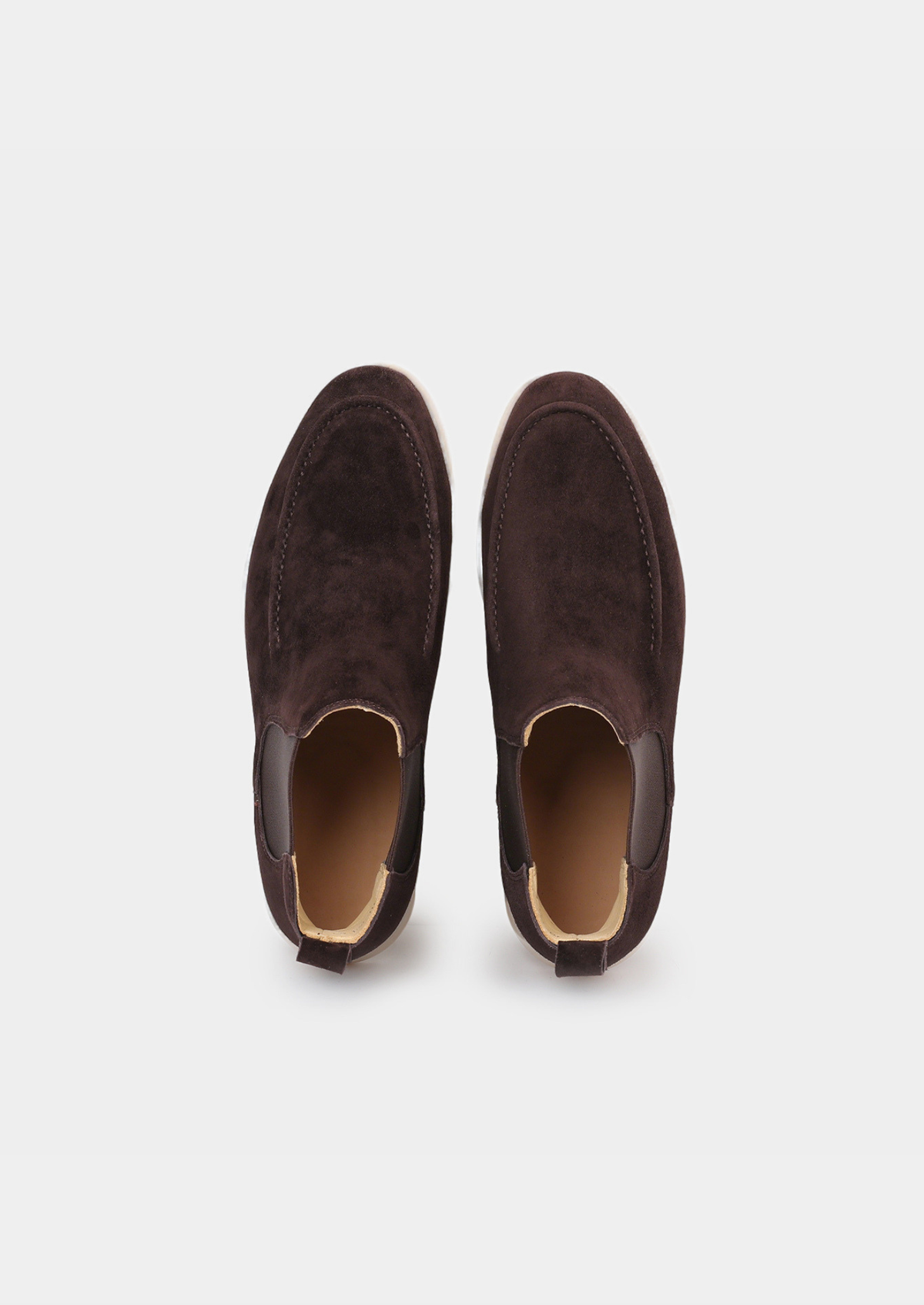 Coffee Suede Chelsea Boot | Apuro