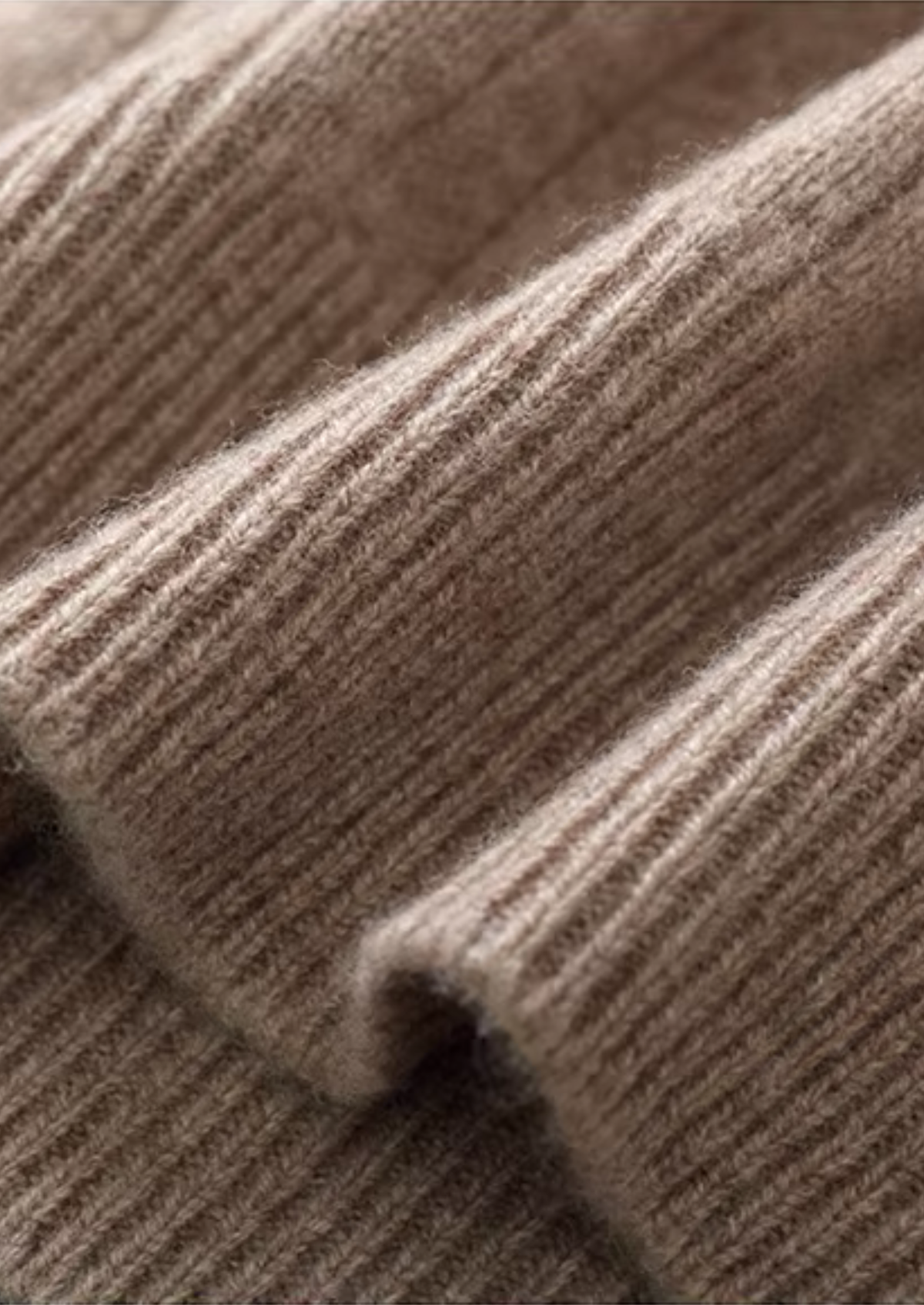 Pure Extra-Fine Merino Wool Rib Mockneck | Apuro