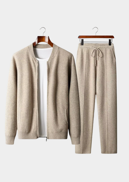 Pure Extra-Fine Merino Wool Sand Falconi Set | Apuro