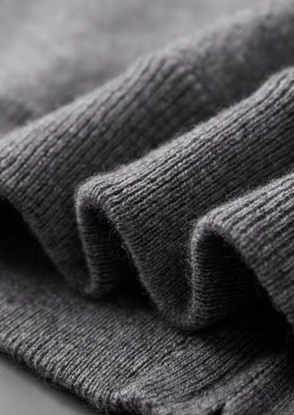 Pure Extra-Fine Merino Wool Polo Zip Cardigan | Apuro