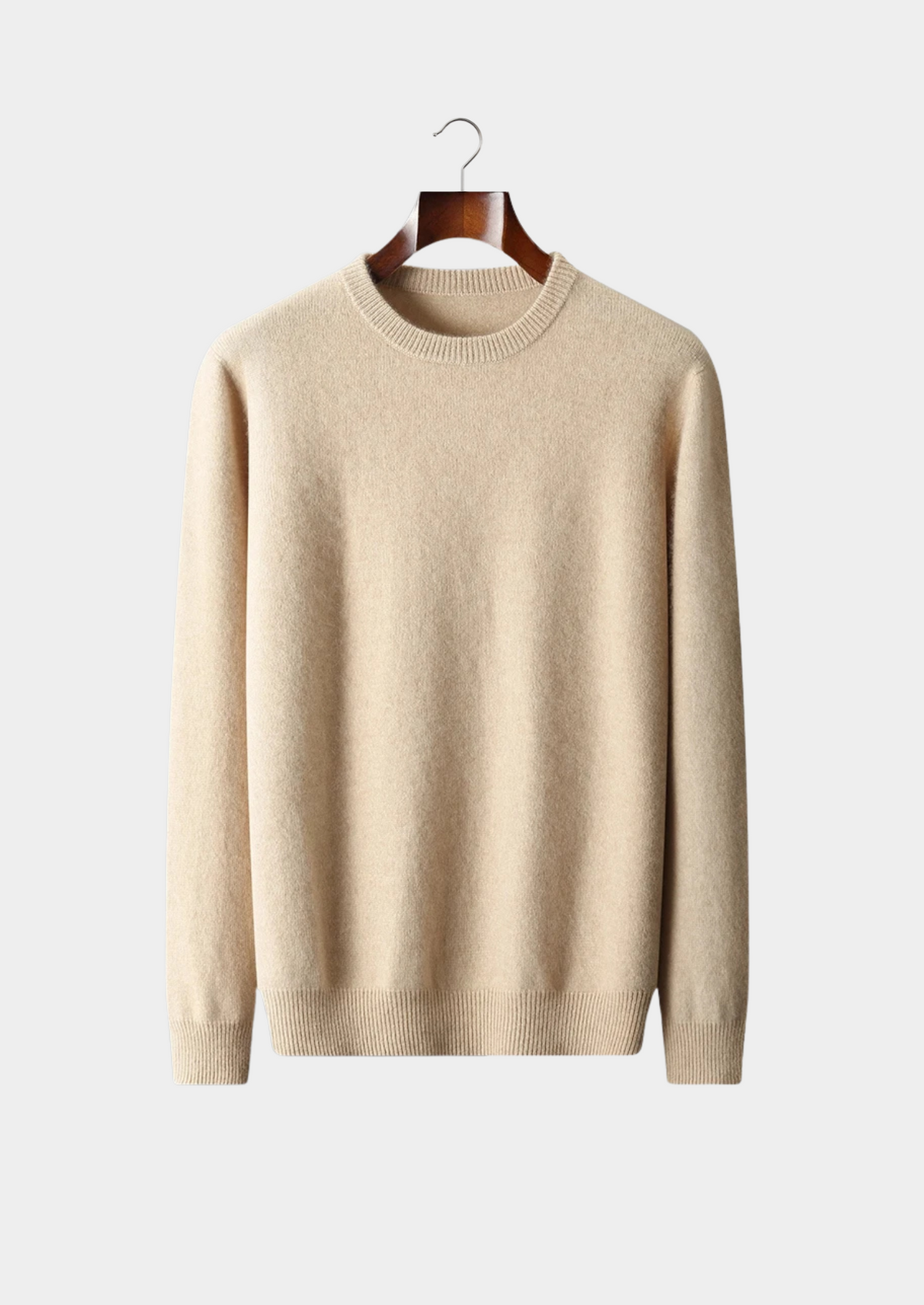 Pure Extra-Fine Merino Wool Classic Crewneck | Apuro
