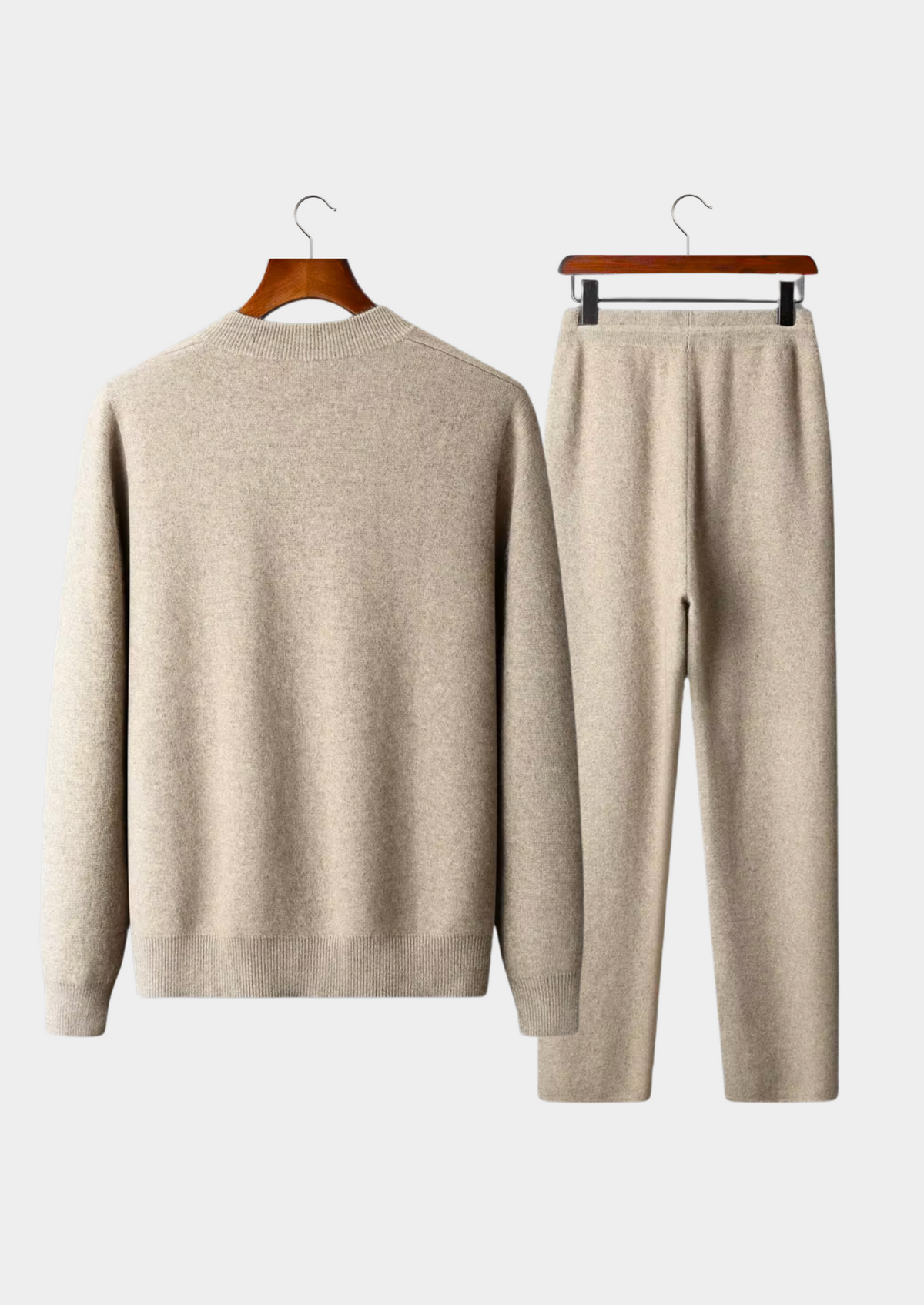 Pure Extra-Fine Merino Wool Sand Falconi Set | Apuro