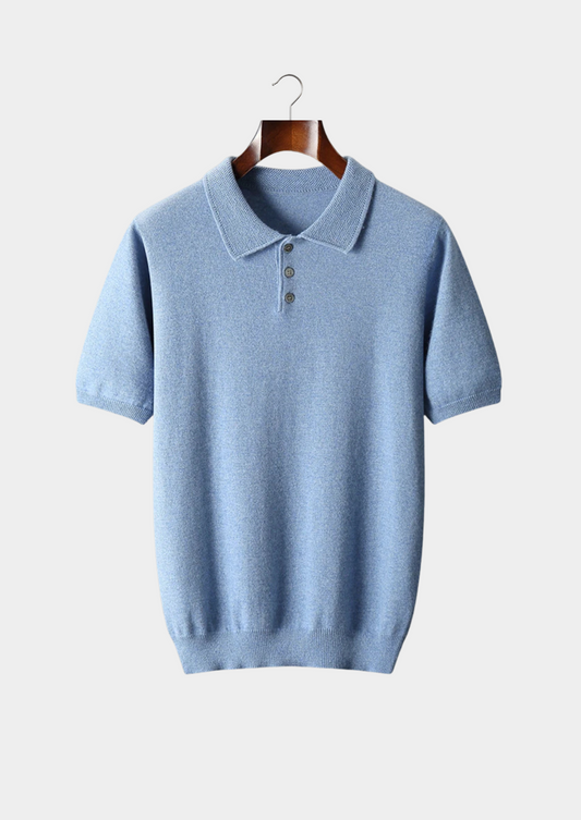 Premium Cashmere Classic Polo Shirt | Apuro