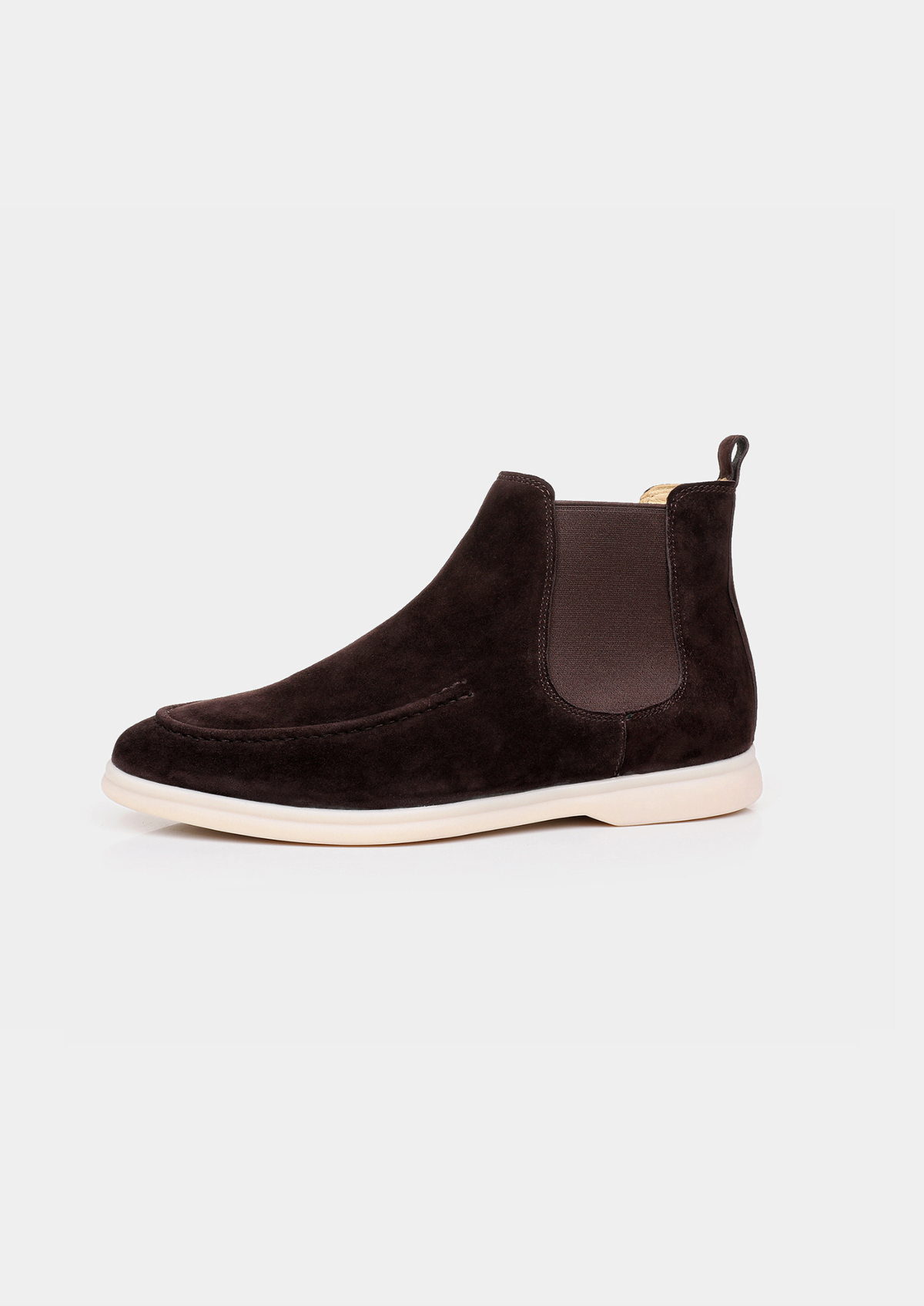 Coffee Suede Chelsea Boot | Apuro