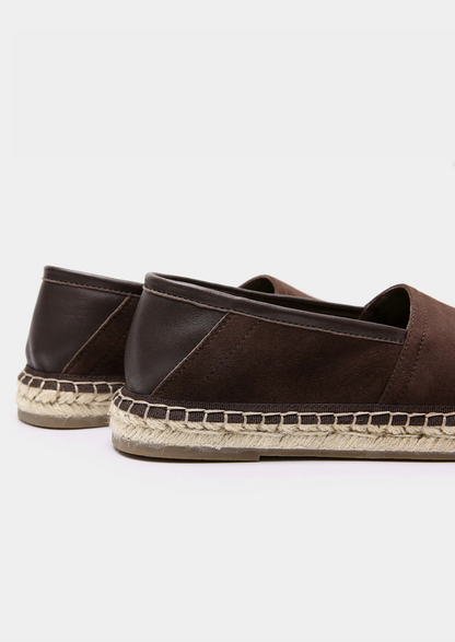 Seaside Espadrilles - Dark Brown | Apuro