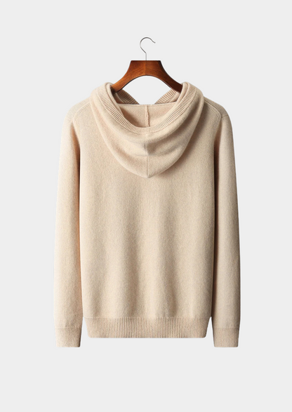 Premium Cashmere Leisure Hoodie | Apuro