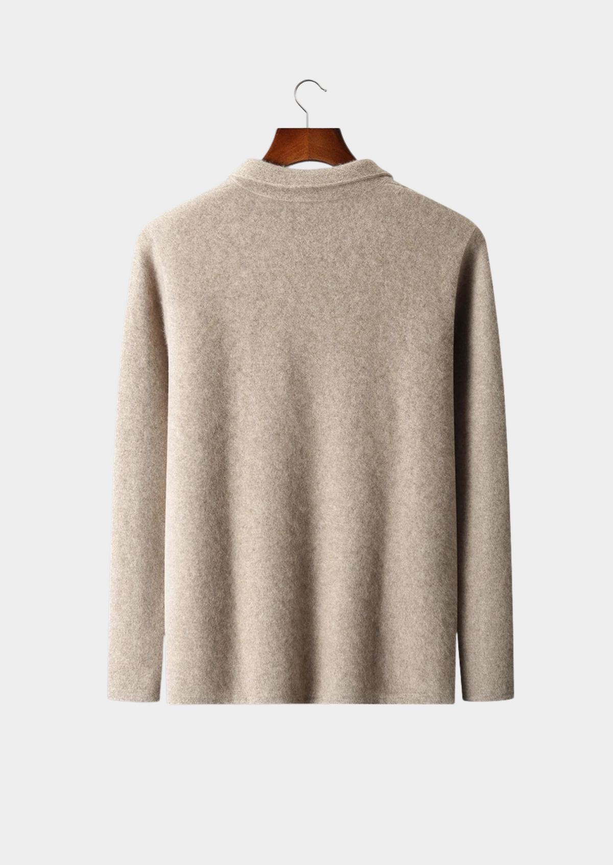 Premium Cashmere Zipper Cardigan | Apuro