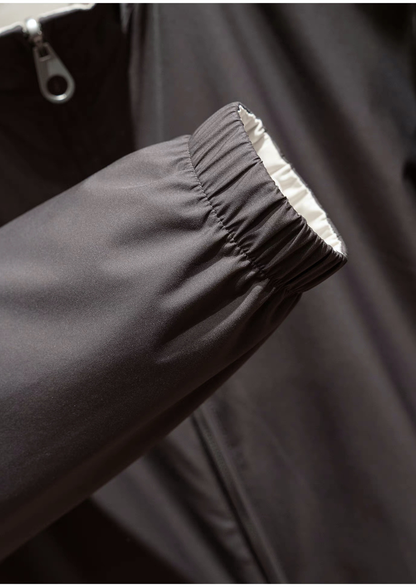Fog Gray Technical Windbreaker Jacket | Apuro