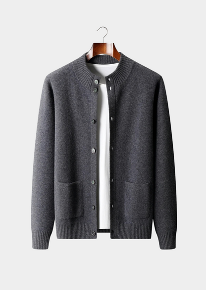 Premium Cashmere Button Cardigan | Apuro