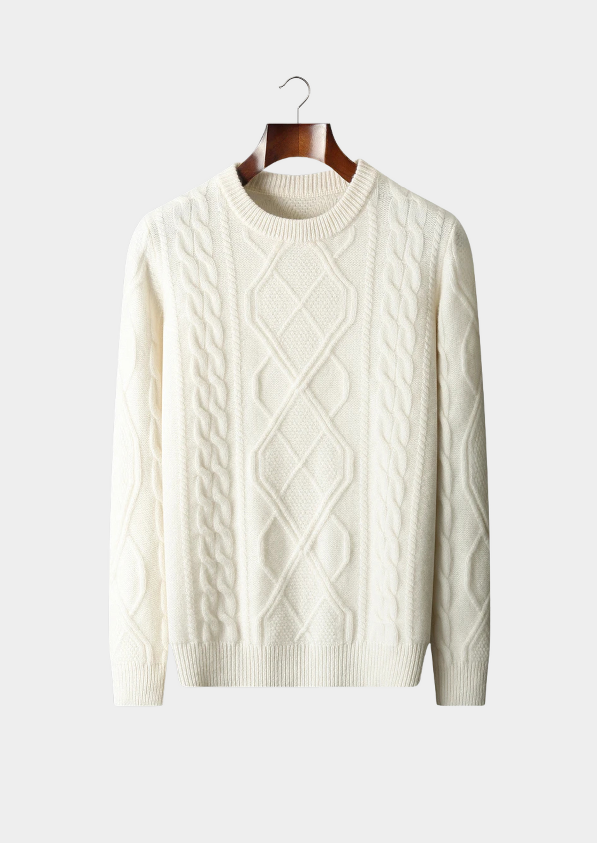 Pure Extra-Fine Merino Wool Wintertime Crewneck | Apuro