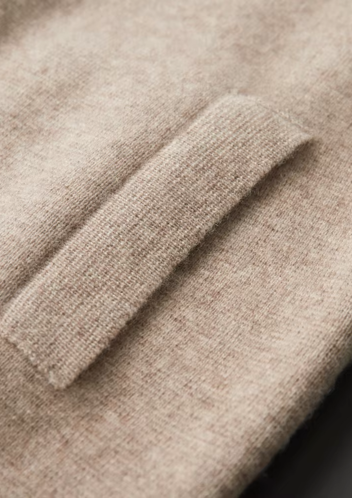 Pure Extra-Fine Merino Wool Zip Polo Cardigan | Apuro