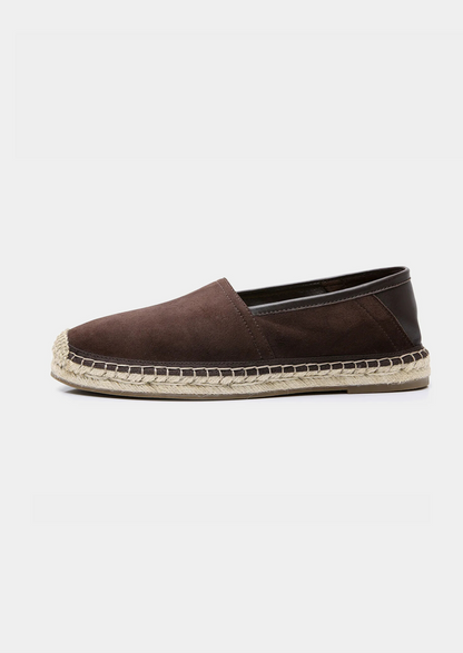 Seaside Espadrilles - Dark Brown | Apuro