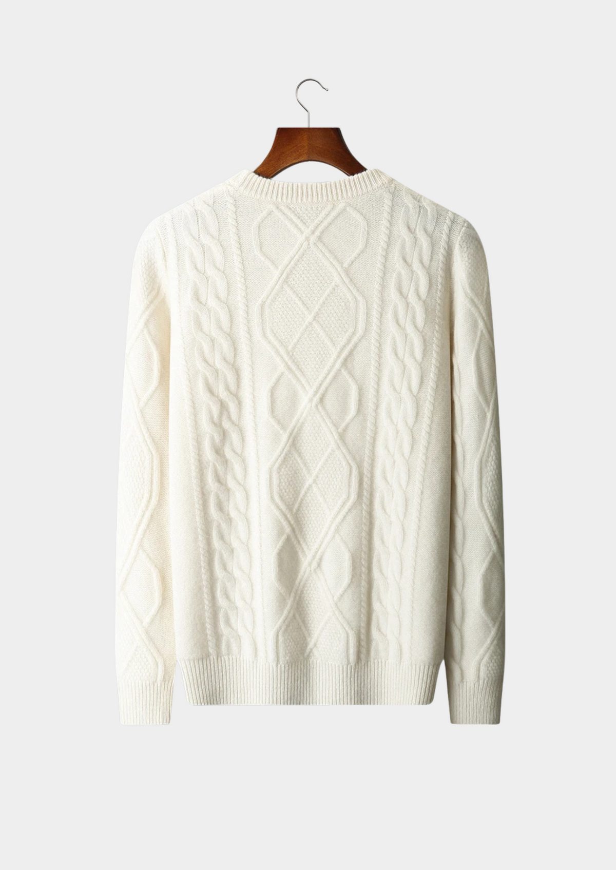Pure Extra-Fine Merino Wool Wintertime Crewneck | Apuro