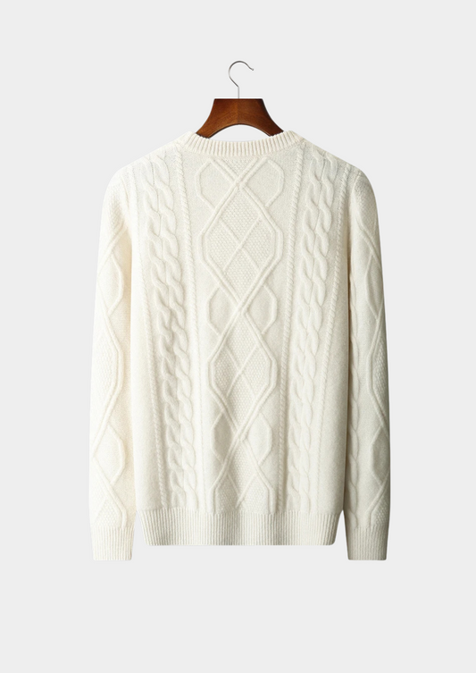 Pure Extra-Fine Merino Wool Wintertime Crewneck | Apuro