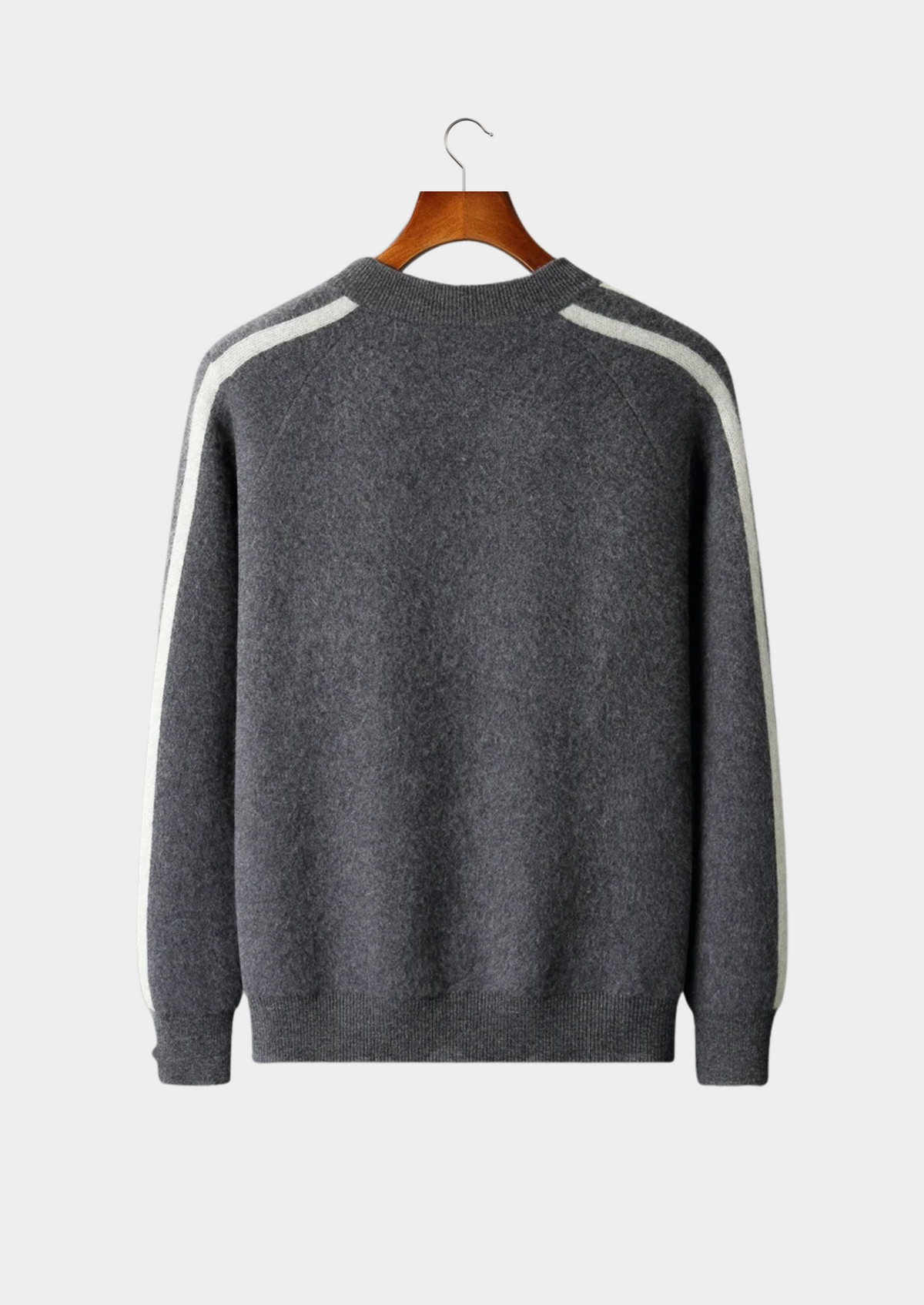 Pure Extra-Fine Merino Wool Striped Cardigan | Apuro