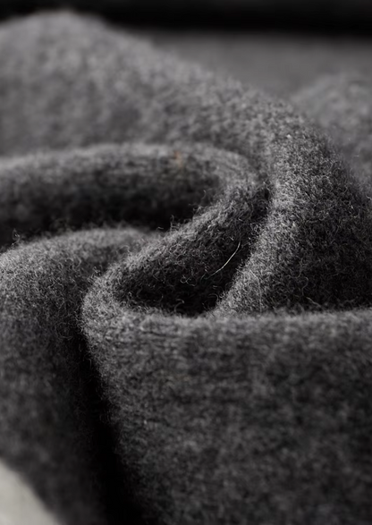 Pure Extra-Fine Merino Wool Wide Leisure Trousers | Apuro