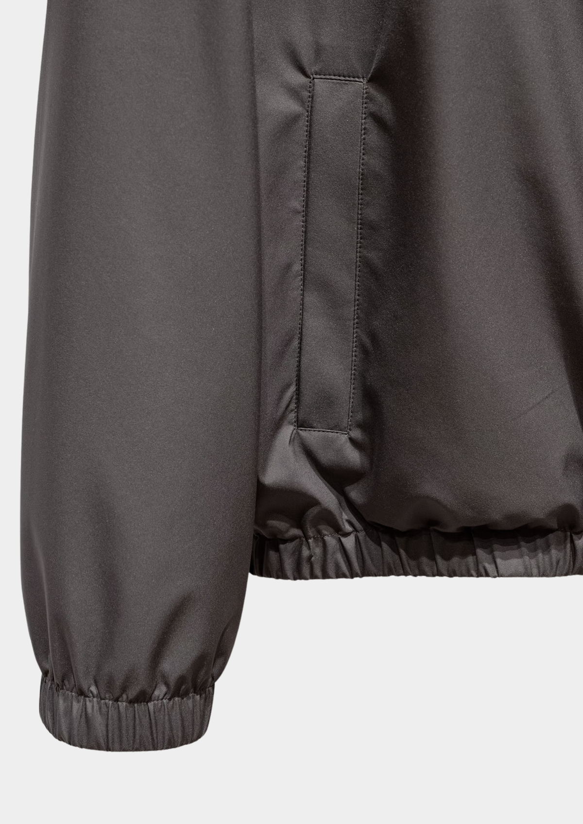 Fog Gray Technical Windbreaker Jacket | Apuro