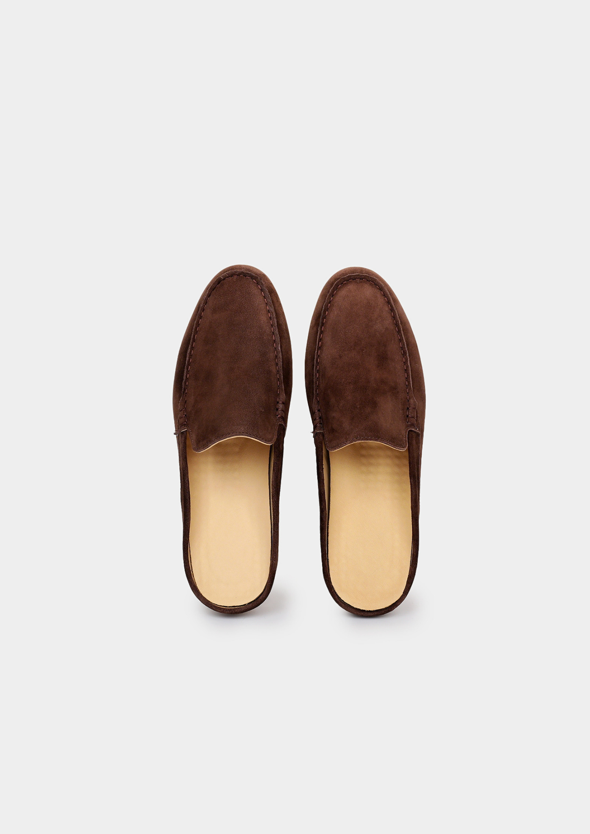Coffee Marina Suede Slipper | Apuro