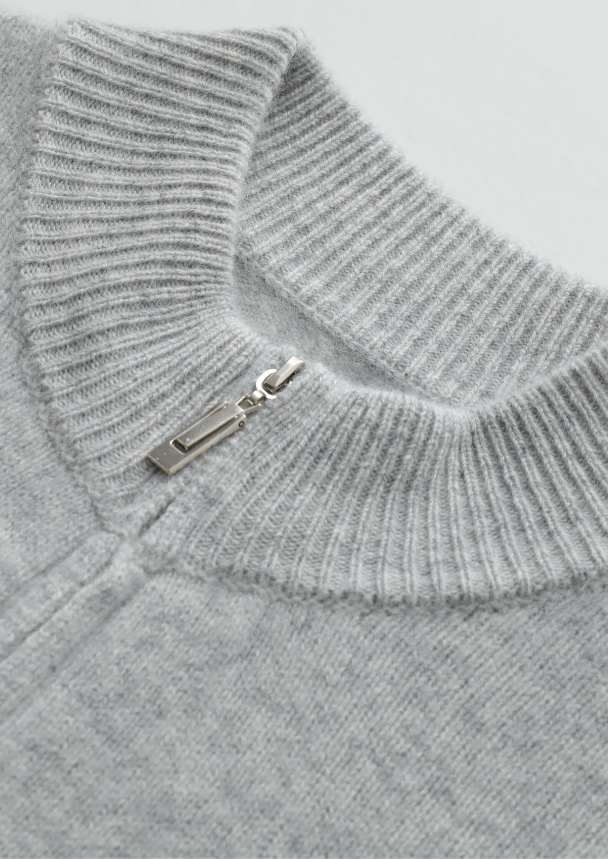 Pure Extra-Fine Merino Wool Light Gray Luzzo Set | Apuro