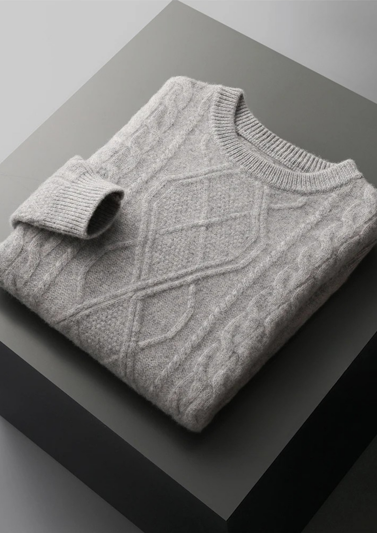 Pure Extra-Fine Merino Wool Wintertime Crewneck | Apuro