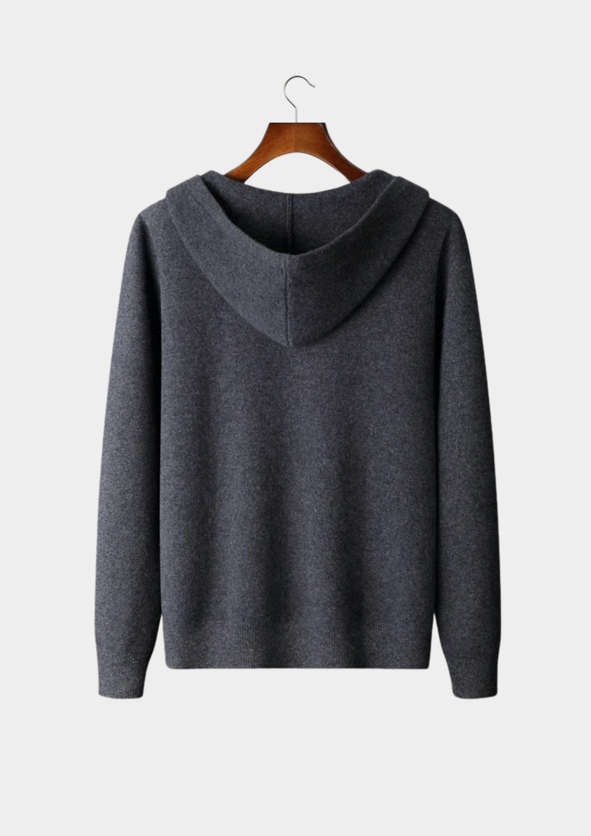 Premium Cashmere Zipper Hoodie | Apuro