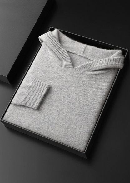 Premium Cashmere Leisure Hoodie | Apuro