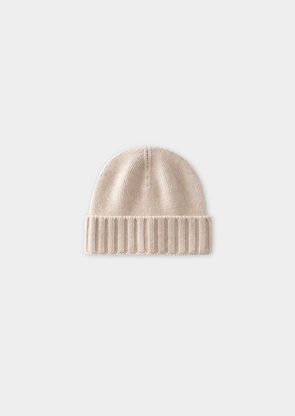 Sand Cashmere Wintertime Beanie | Apuro