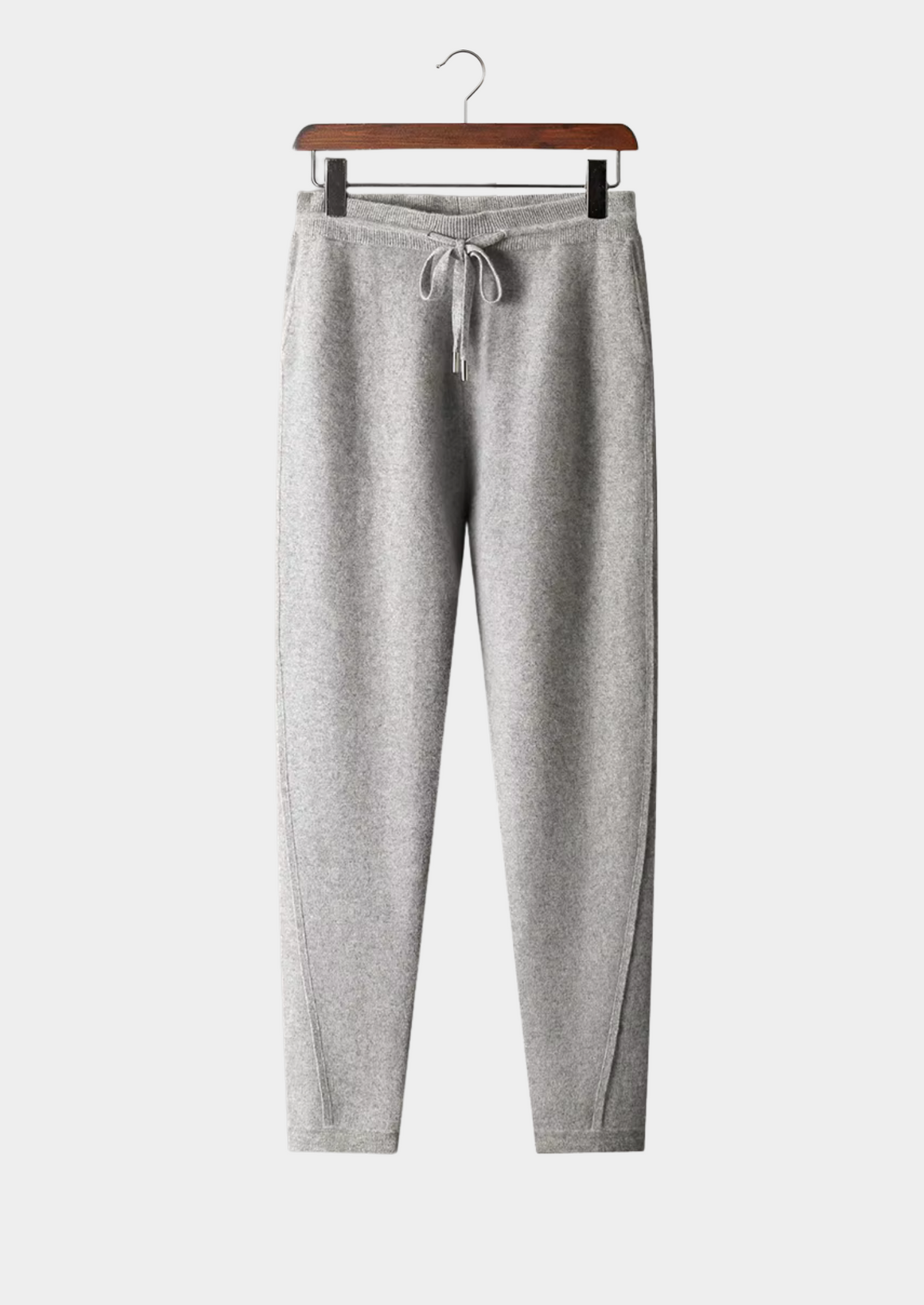 Premium Cashmere Slim Trousers | Apuro