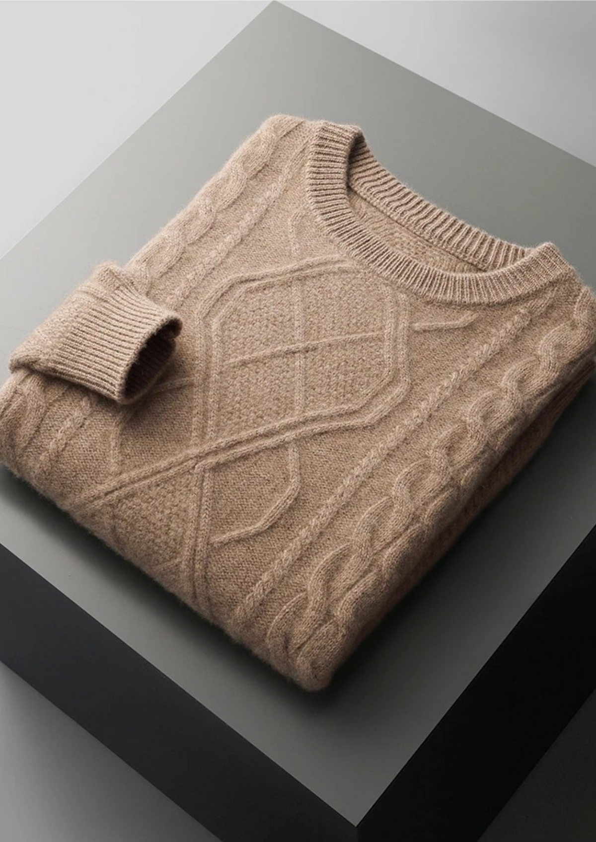 Pure Extra-Fine Merino Wool Wintertime Crewneck | Apuro