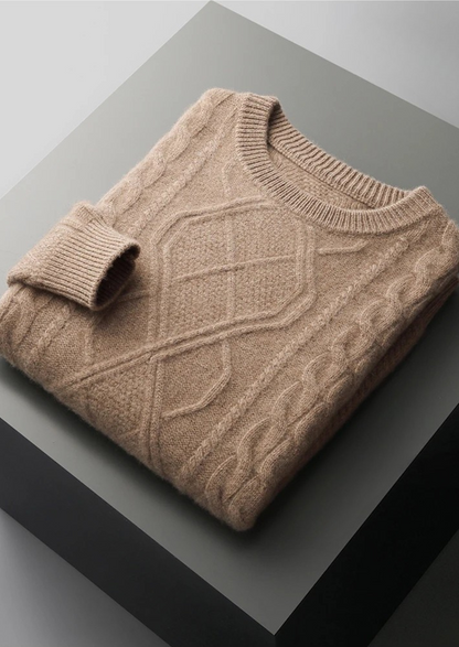Pure Extra-Fine Merino Wool Wintertime Crewneck | Apuro