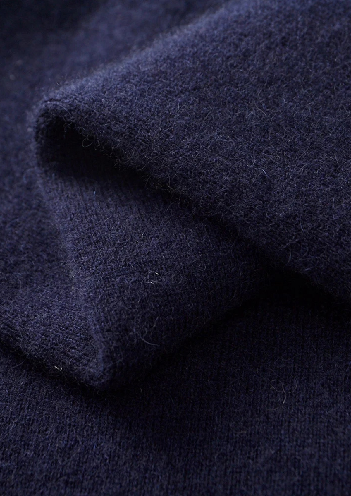 Pure Extra-Fine Merino Wool Two-Tone Polo Cardigan | Apuro