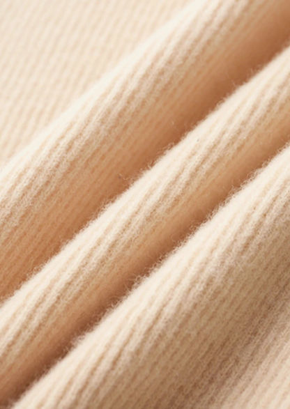 Pure Extra-Fine Merino Wool Ribbed Zip Cardigan | Apuro