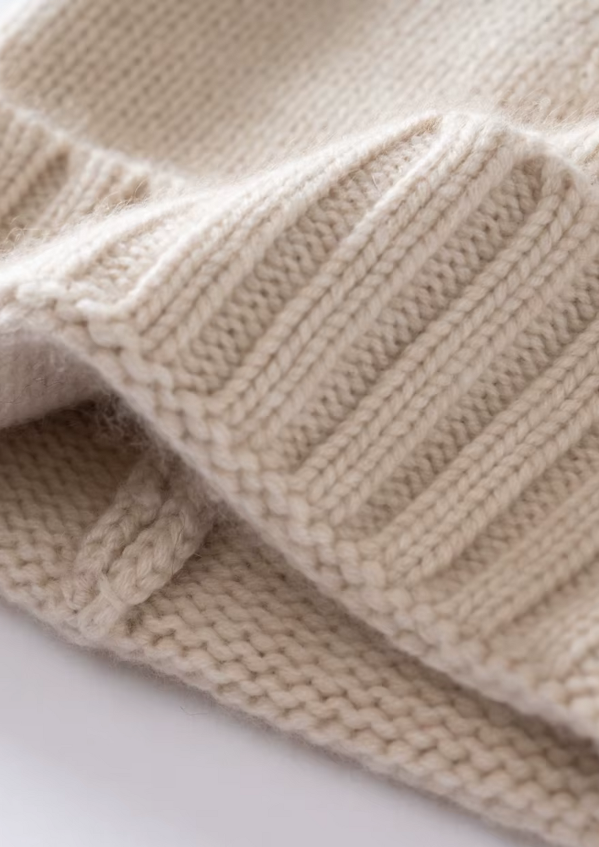 Sand Cashmere Wintertime Beanie | Apuro