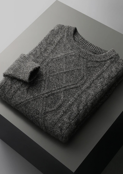 Pure Extra-Fine Merino Wool Wintertime Crewneck | Apuro