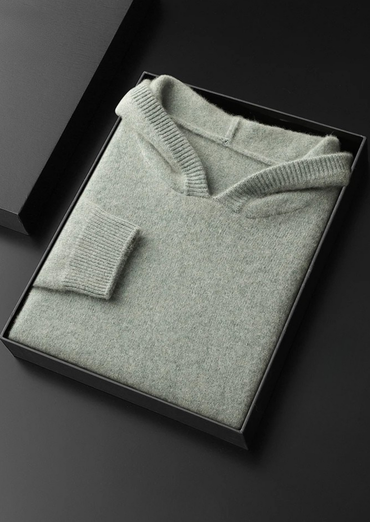 Premium Cashmere Leisure Hoodie | Apuro